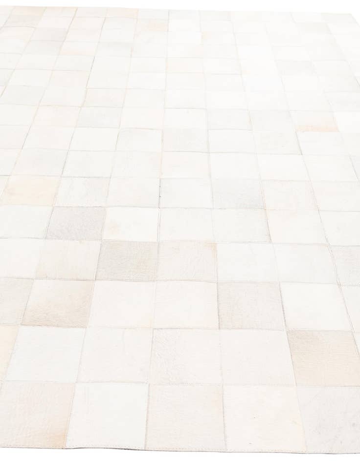 Detail image of 8' x 9' 10 Cowhide Leather Rug