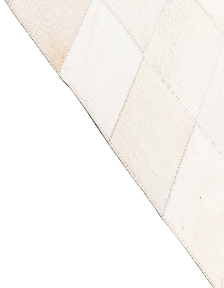 Detail image of 8' x 9' 10 Cowhide Leather Rug