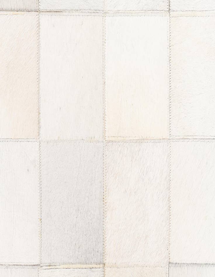 Detail image of 8' x 9' 10 Cowhide Leather Rug