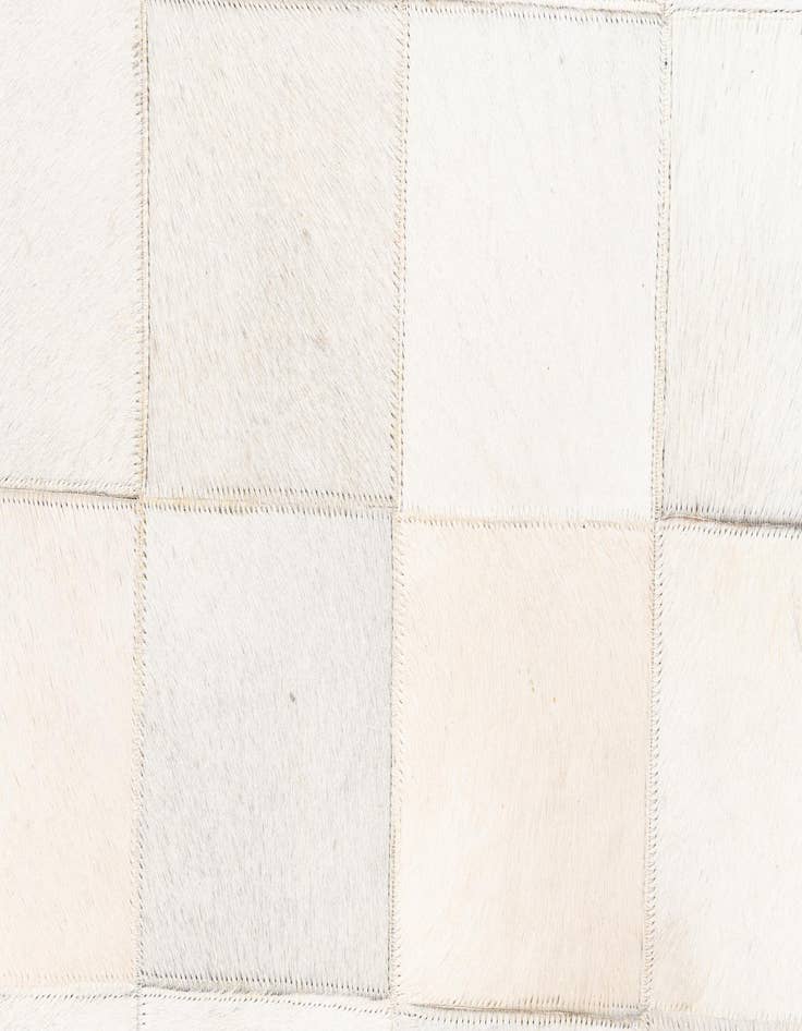 Detail image of 8' x 9' 10 Cowhide Leather Rug