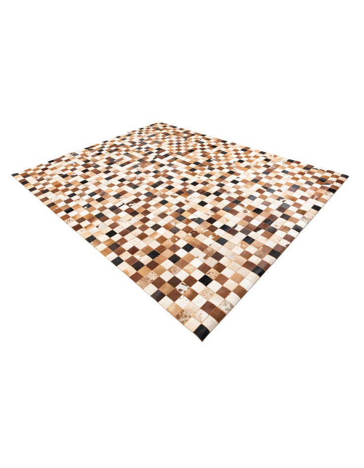 Detail image of 8' x 10' Cowhide Leather Rug