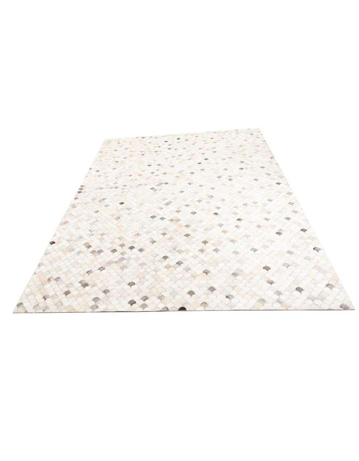 8' x 10' Cowhide Leather Rug