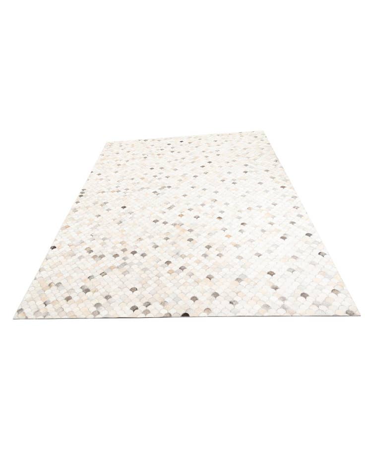 Detail image of 8' x 10' Cowhide Leather Rug