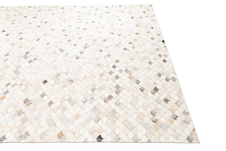 Detail image of 8' x 10' Cowhide Leather Rug