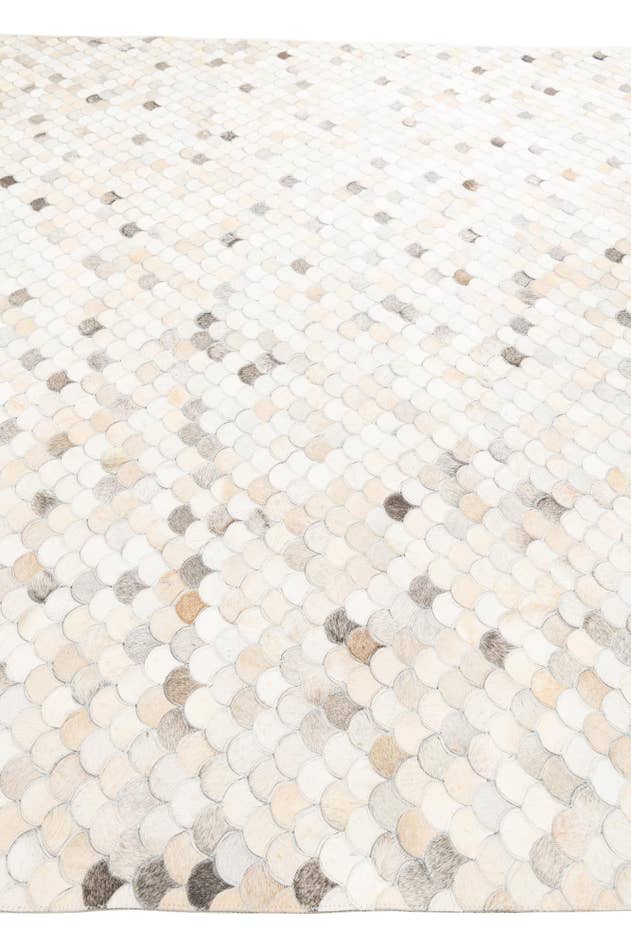 Detail image of 8' x 10' Cowhide Leather Rug