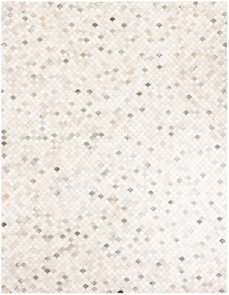 Detail image of 8' x 10' Cowhide Leather Rug