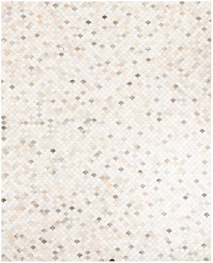 Detail image of 8' x 10' Cowhide Leather Rug