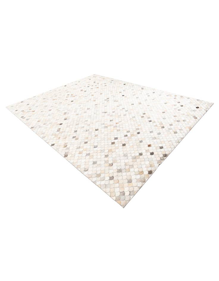 Detail image of 8' x 10' Cowhide Leather Rug