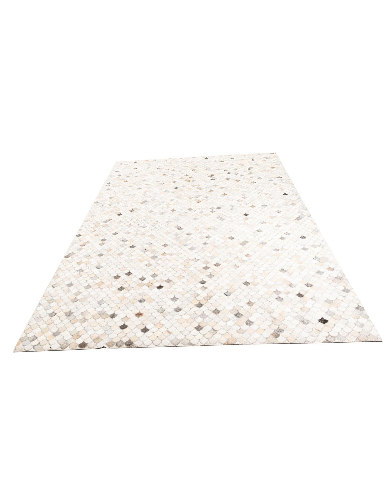 8' x 10' Cowhide Leather Rug