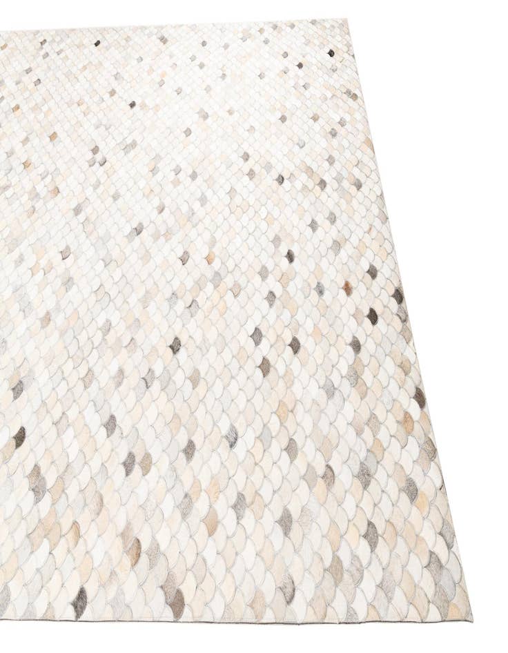 Detail image of 8' x 10' Cowhide Leather Rug