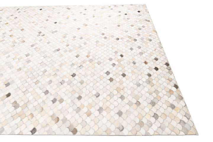 8' x 10' Cowhide Leather Rug