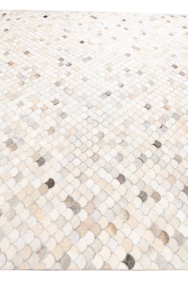 Detail image of 8' x 10' Cowhide Leather Rug