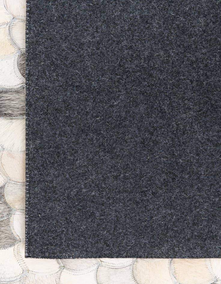 Detail image of 8' x 10' Cowhide Leather Rug