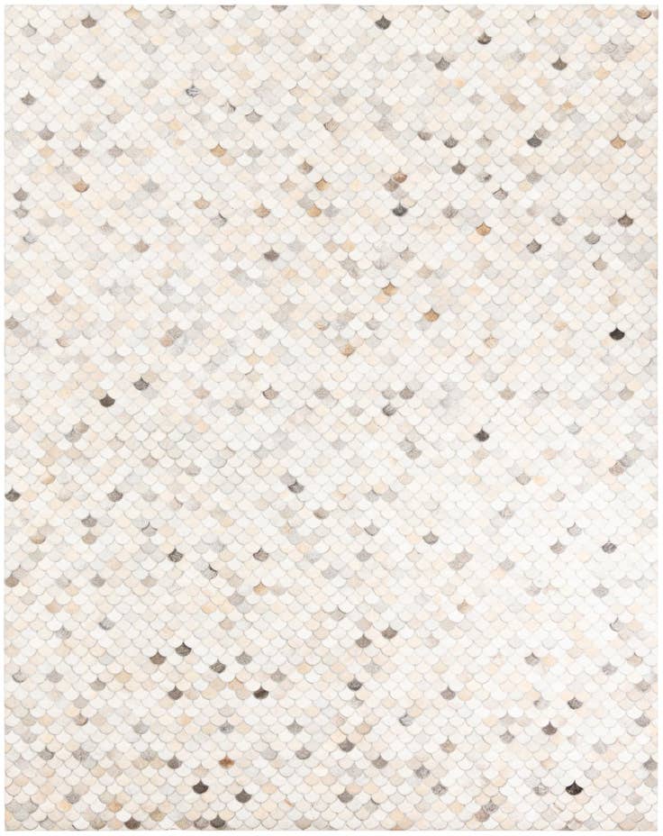 Detail image of 8' x 10' Cowhide Leather Rug