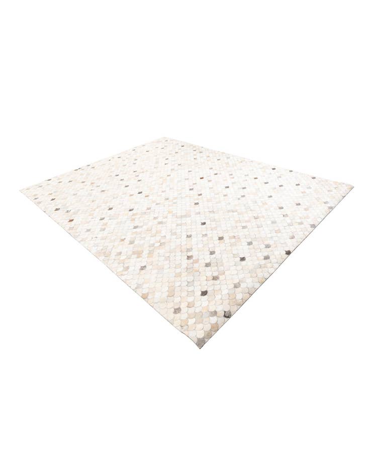 Detail image of 8' x 10' Cowhide Leather Rug