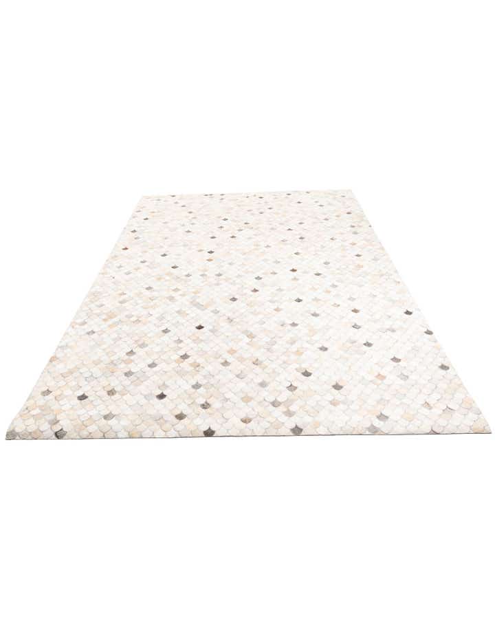 8' x 10' Cowhide Leather Rug