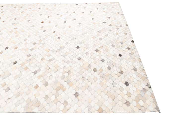 8' x 10' Cowhide Leather Rug