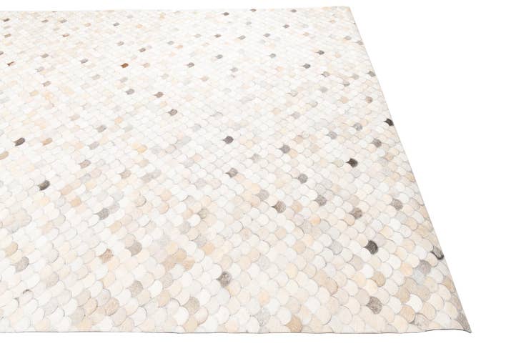 Detail image of 8' x 10' Cowhide Leather Rug