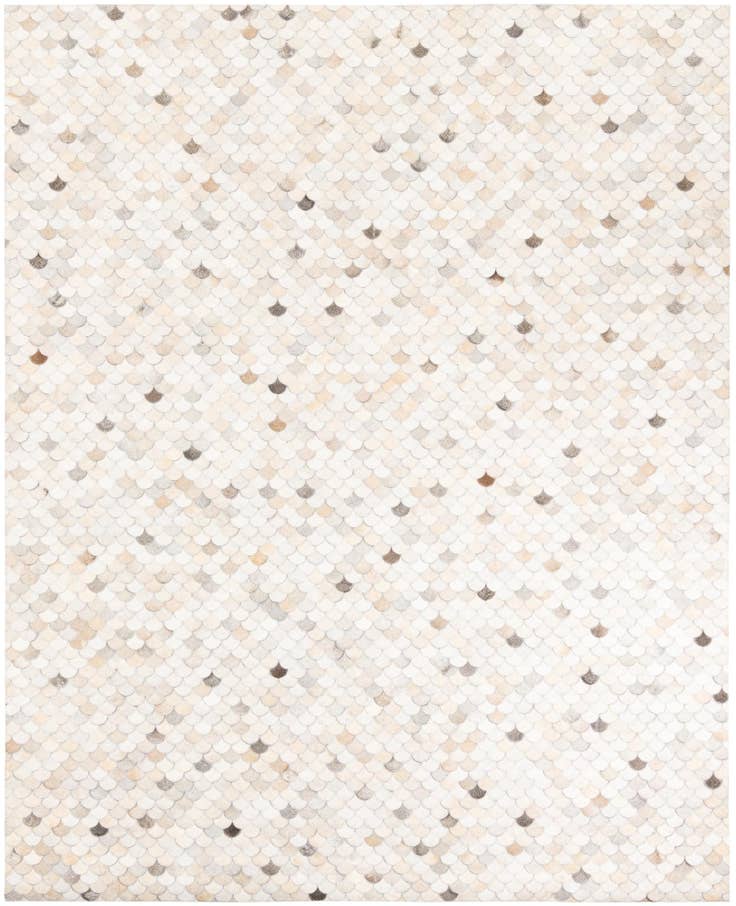 Detail image of 8' x 10' Cowhide Leather Rug