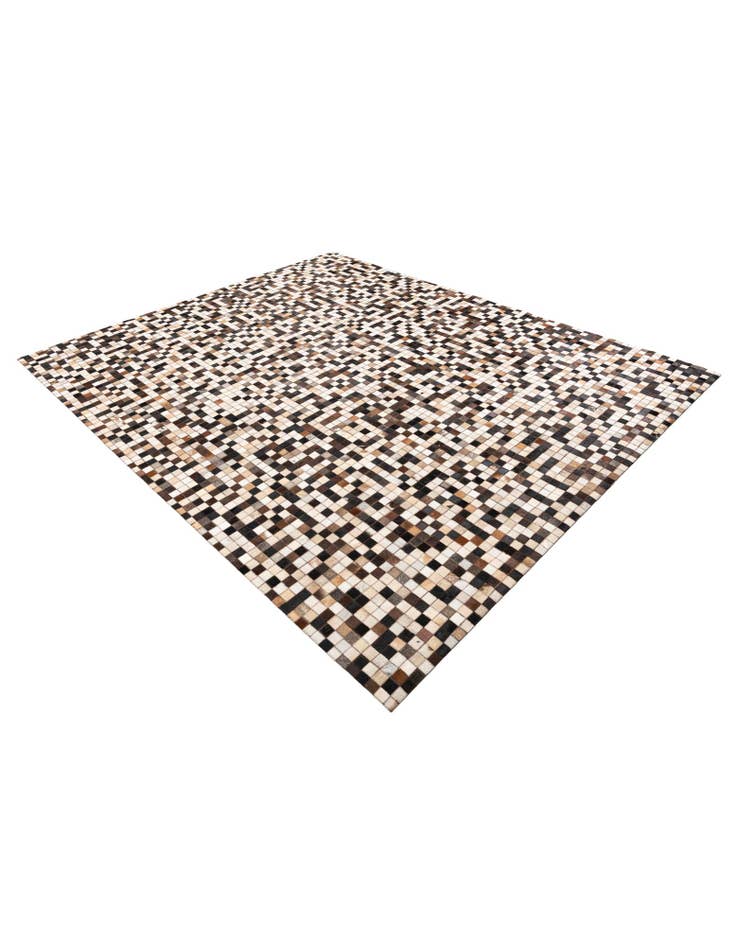 Detail image of 8' x 10' Cowhide Leather Rug
