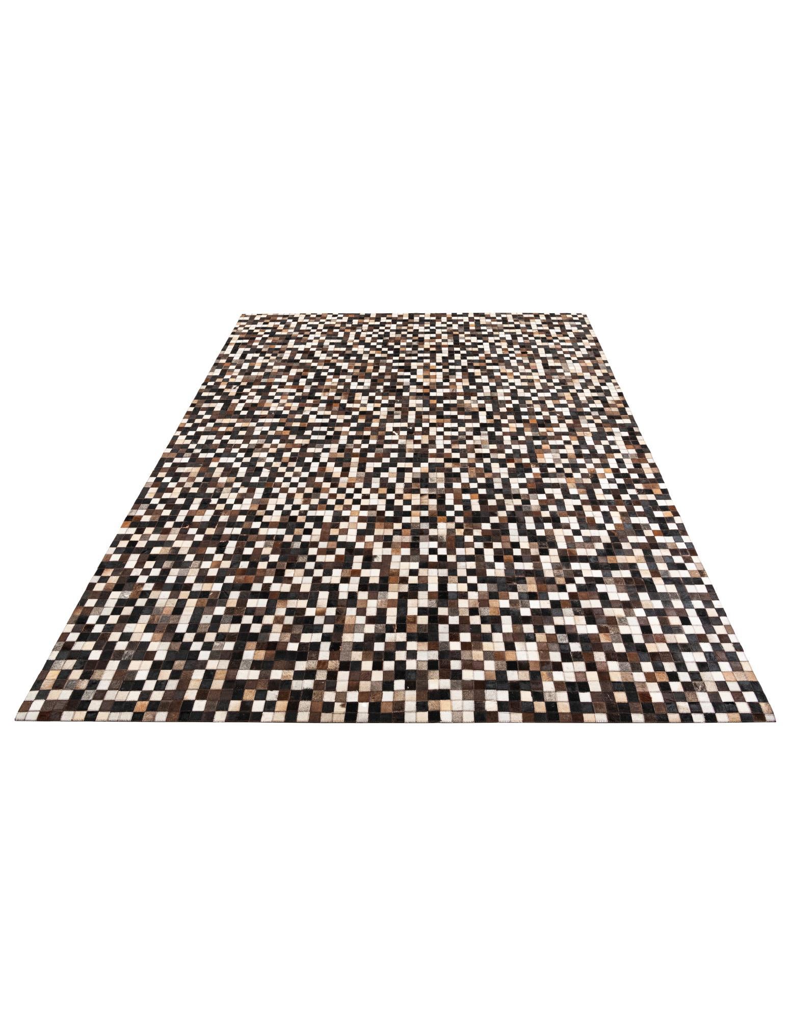 8' x 10' Cowhide Leather Rug