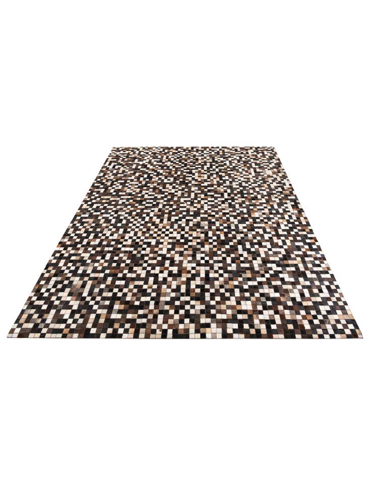 Detail image of 8' x 10' Cowhide Leather Rug