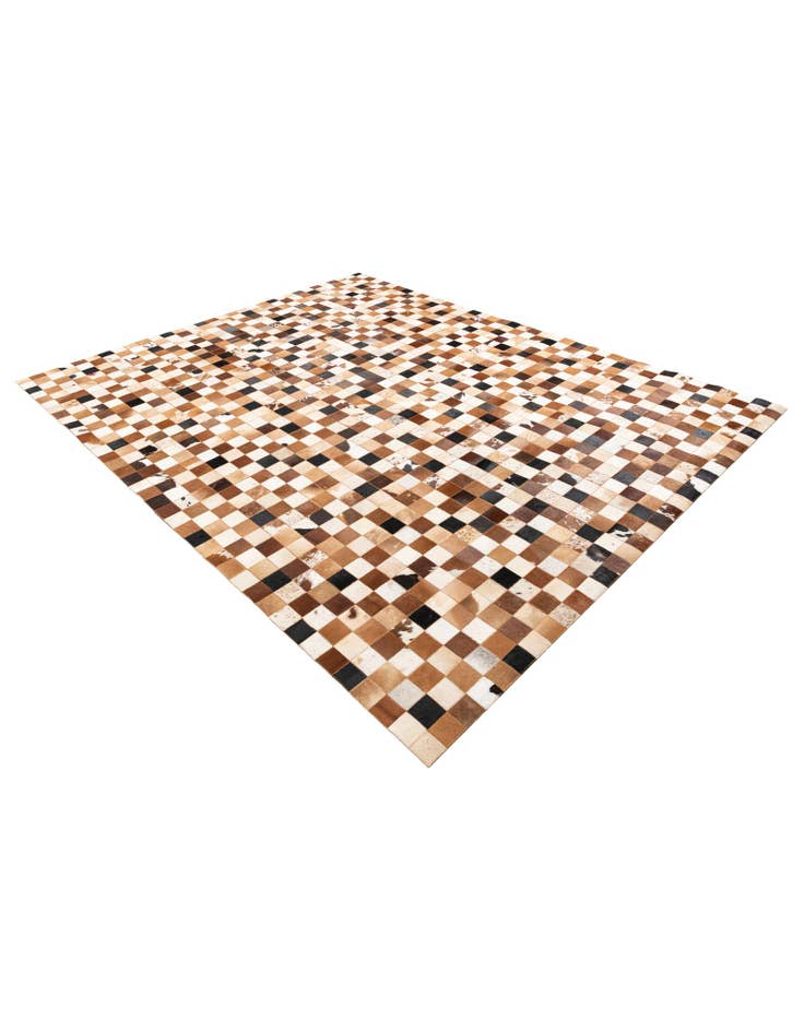 Detail image of 8' x 10' Cowhide Leather Rug