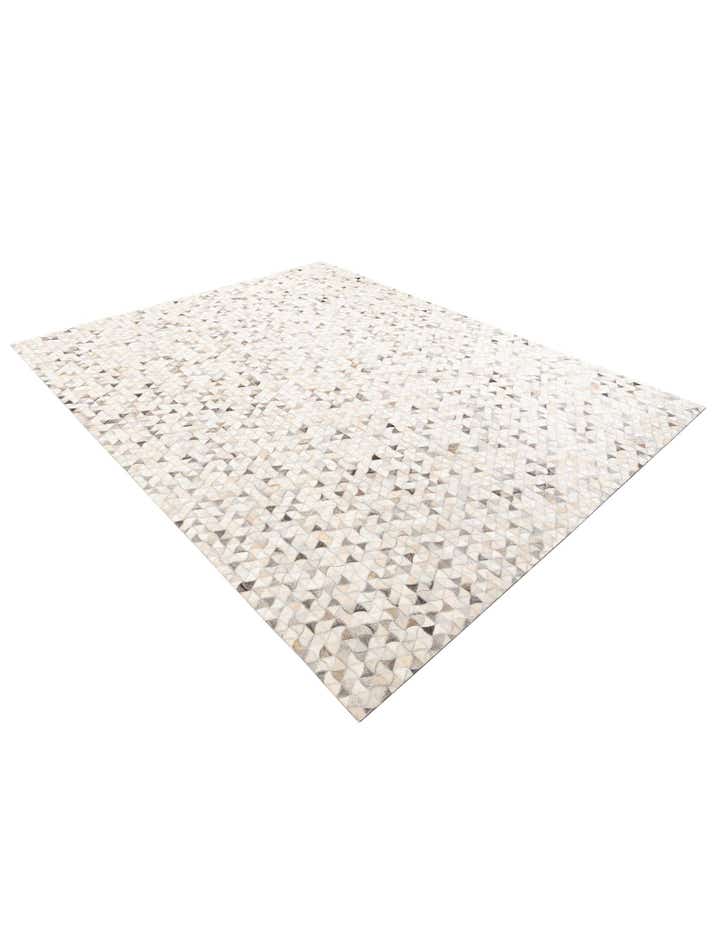 8' x 9' 10 Cowhide Leather Rug