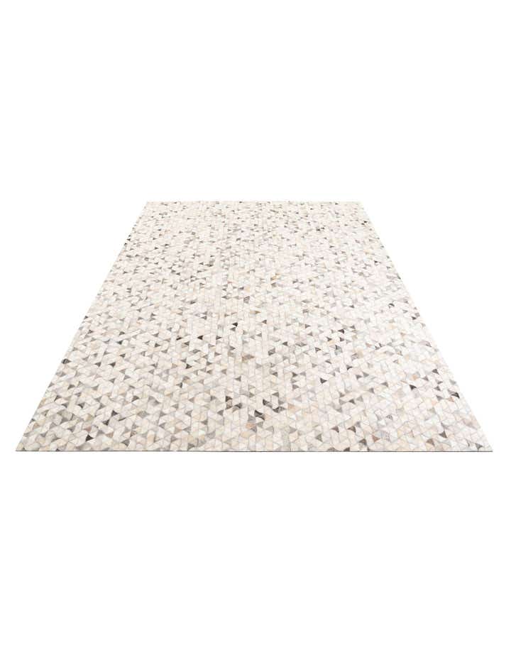 8' x 9' 10 Cowhide Leather Rug