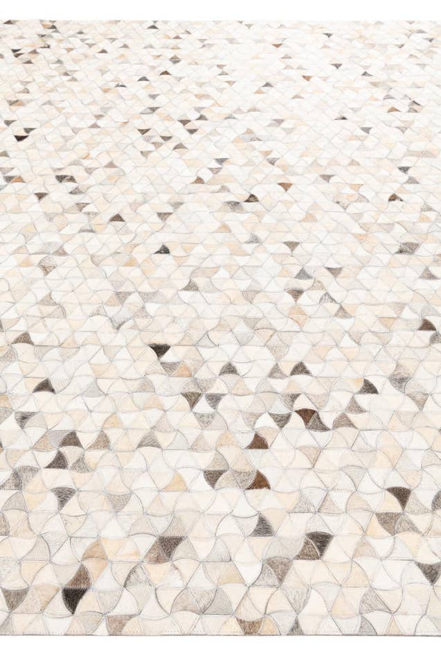 Detail image of 7' 8 x 10' Cowhide Leather Rug