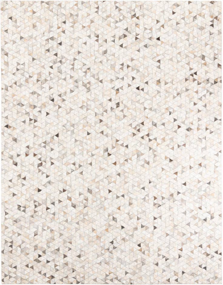 Detail image of 7' 8 x 10' Cowhide Leather Rug