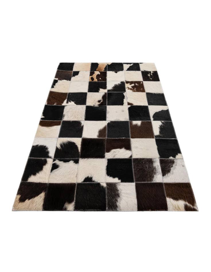 Detail image of 2' x 3' Cowhide Leather Rug