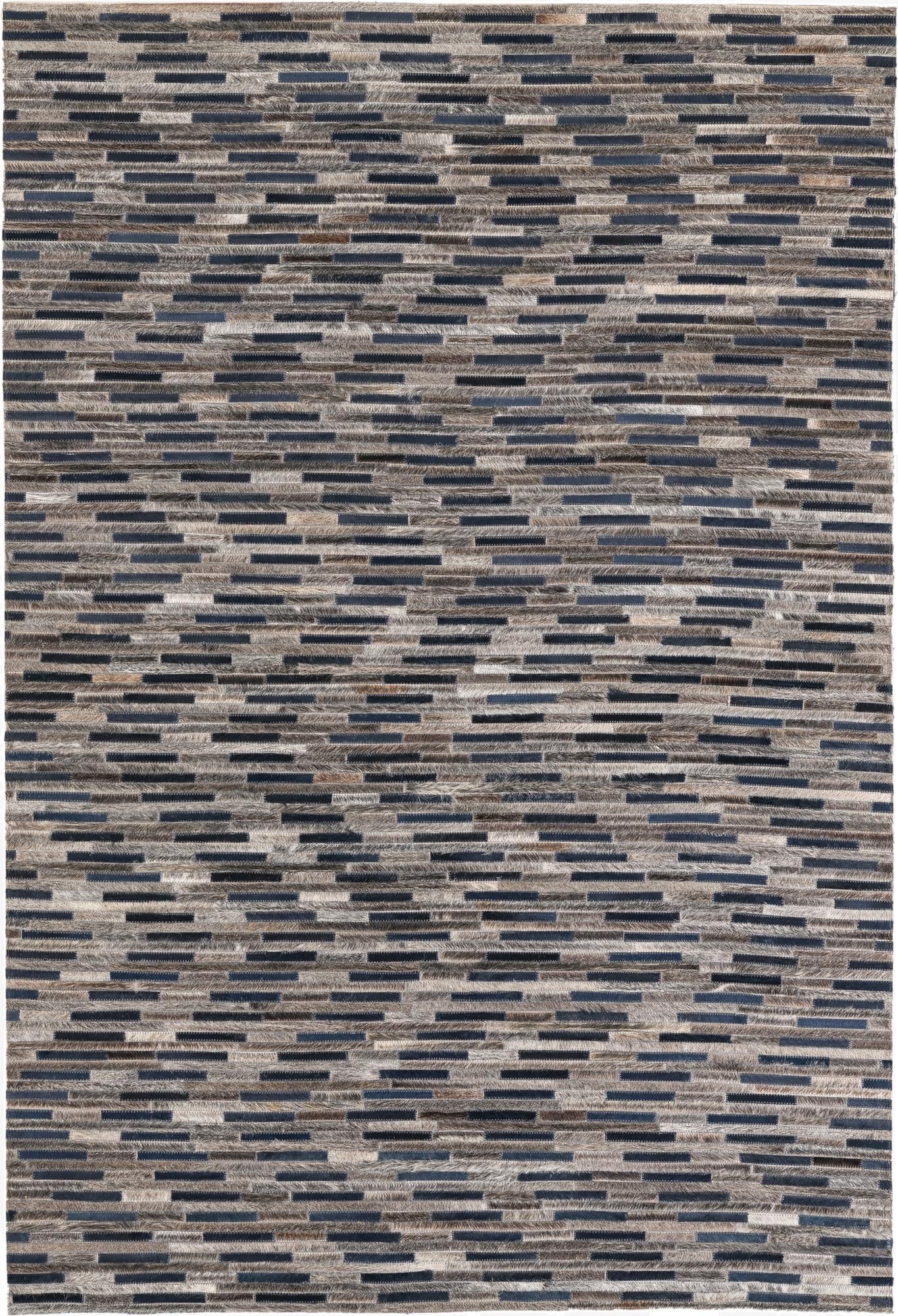 4' x 6' Cowhide Leather Rug