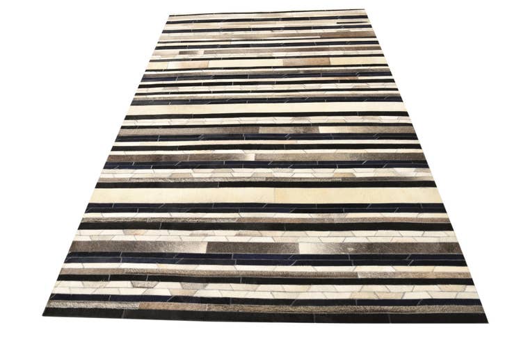 Detail image of 5' 1 x 8' 1 Cowhide Rug