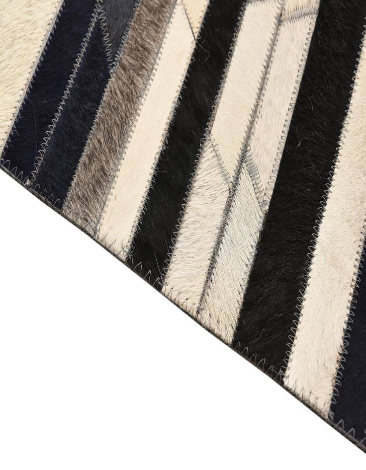 Detail image of 5' 1 x 8' 1 Cowhide Rug