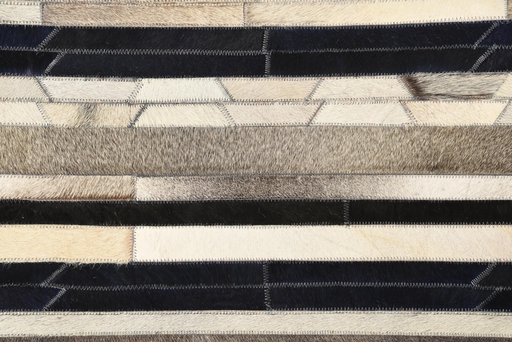 5' 1 x 8' 1 Cowhide Rug