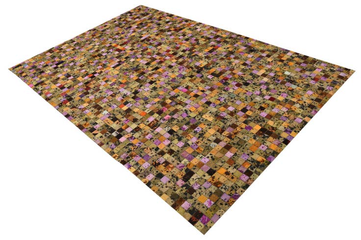 Detail image of 5' 4 x 8' Cowhide Rug