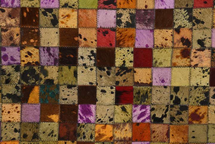 5' 4 x 8' Cowhide Rug