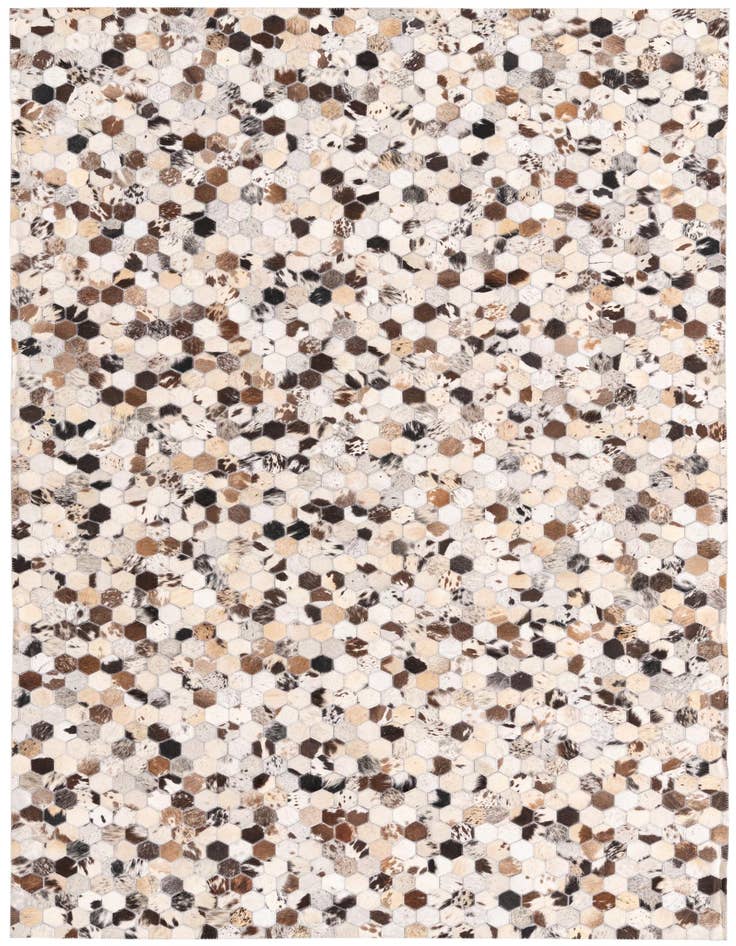 Detail image of 5' 2 x 8' Cowhide Rug