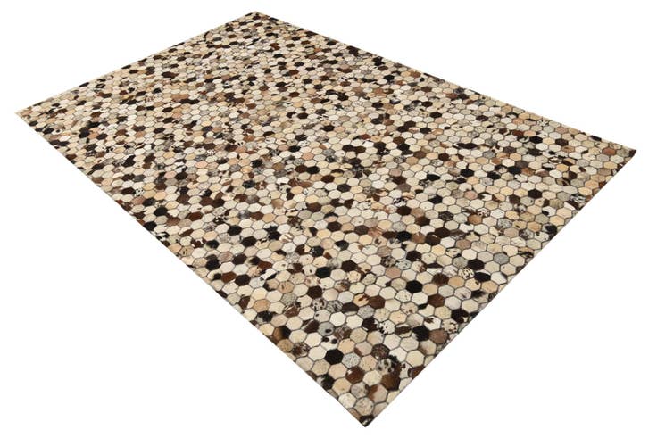 Detail image of 5' 2 x 8' 1 Cowhide Rug