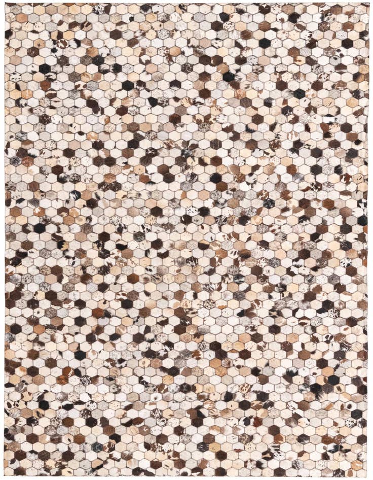Detail image of 5' 2 x 8' 1 Cowhide Rug