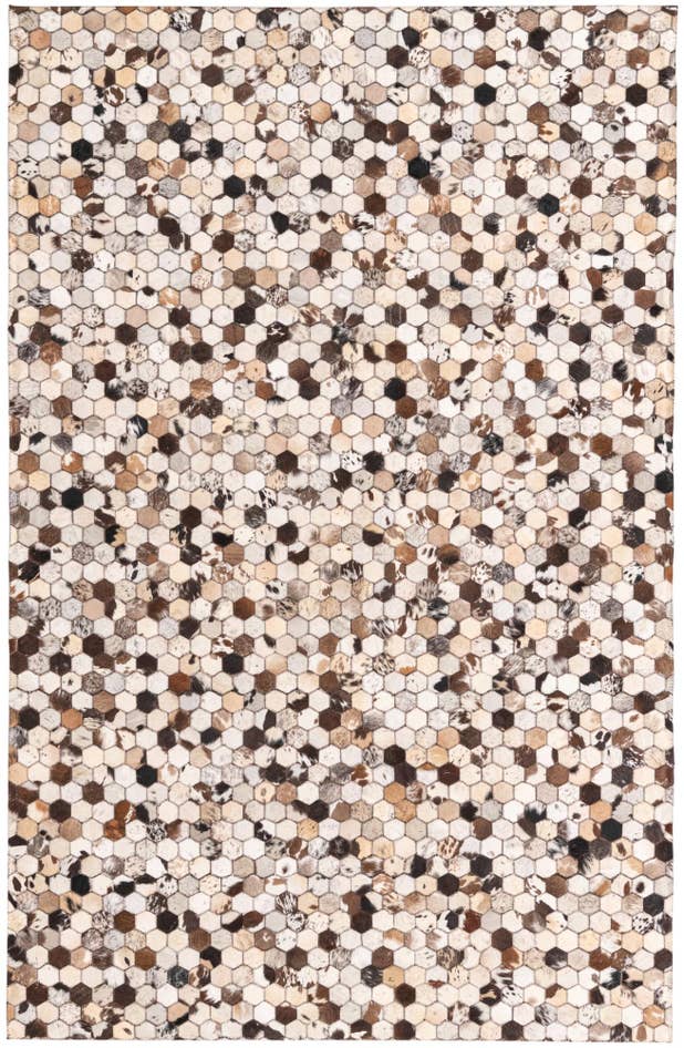 Detail image of 5' 2 x 8' 1 Cowhide Rug