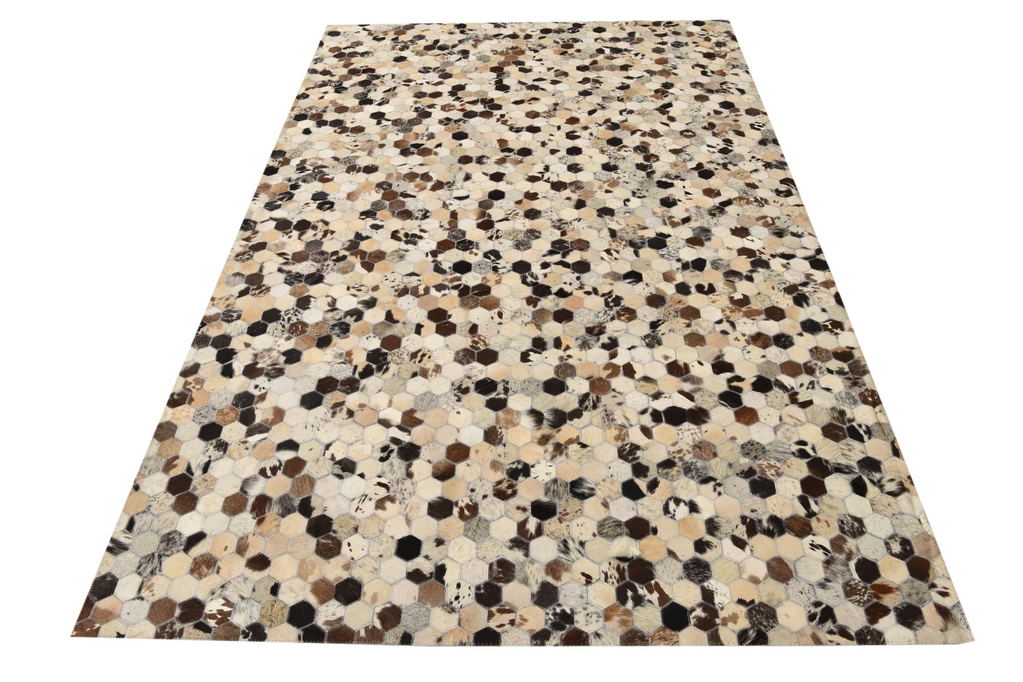 5' 2 x 7' 10 Cowhide Rug