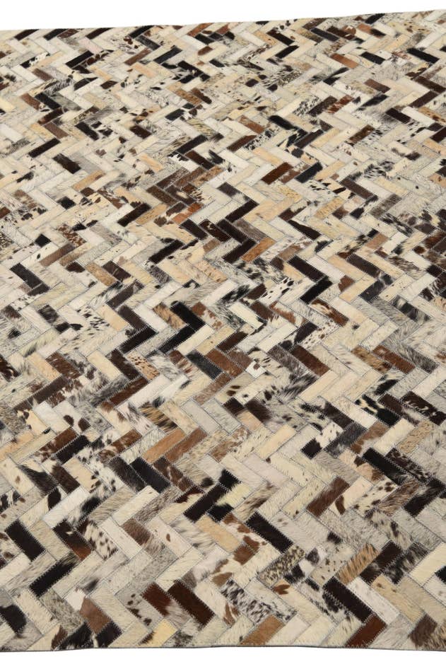 Detail image of 5' x 7' 9 Cowhide Rug