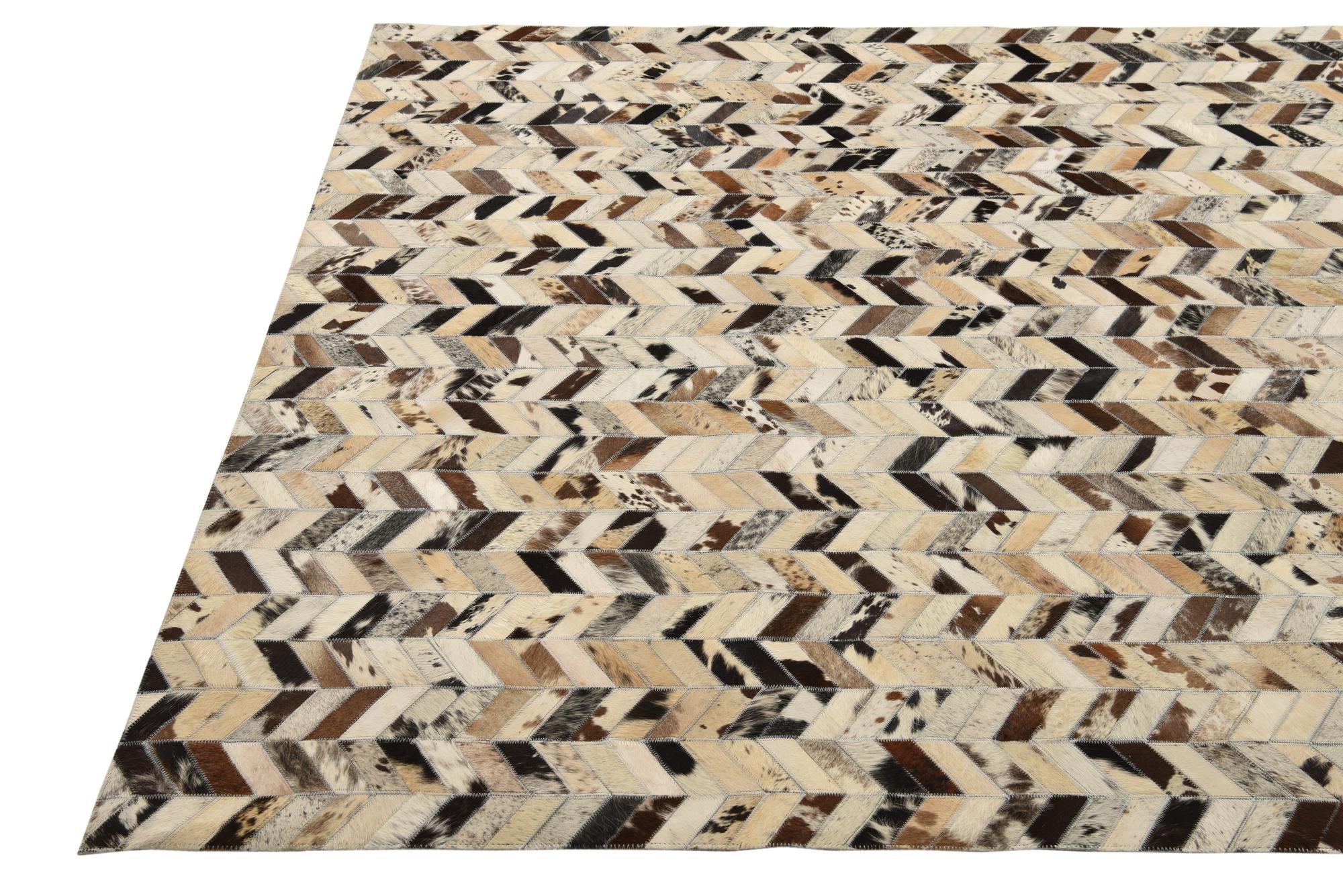 5' 2 x 8' Cowhide Rug