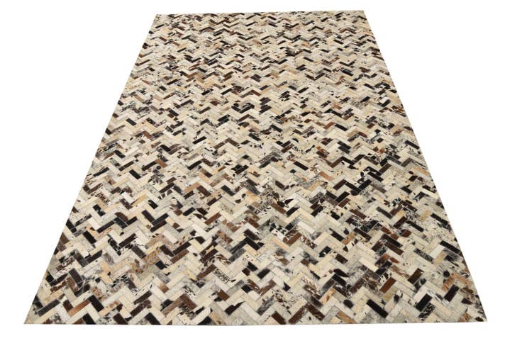 Detail image of 5' 2 x 8' Cowhide Rug