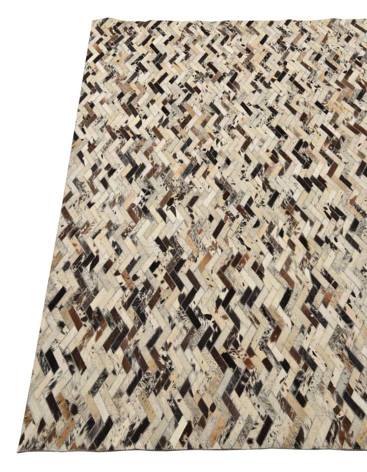 Detail image of 5' 2 x 8' Cowhide Rug