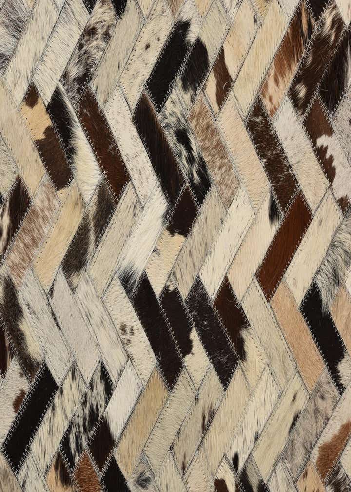 5' 2 x 8' Cowhide Rug