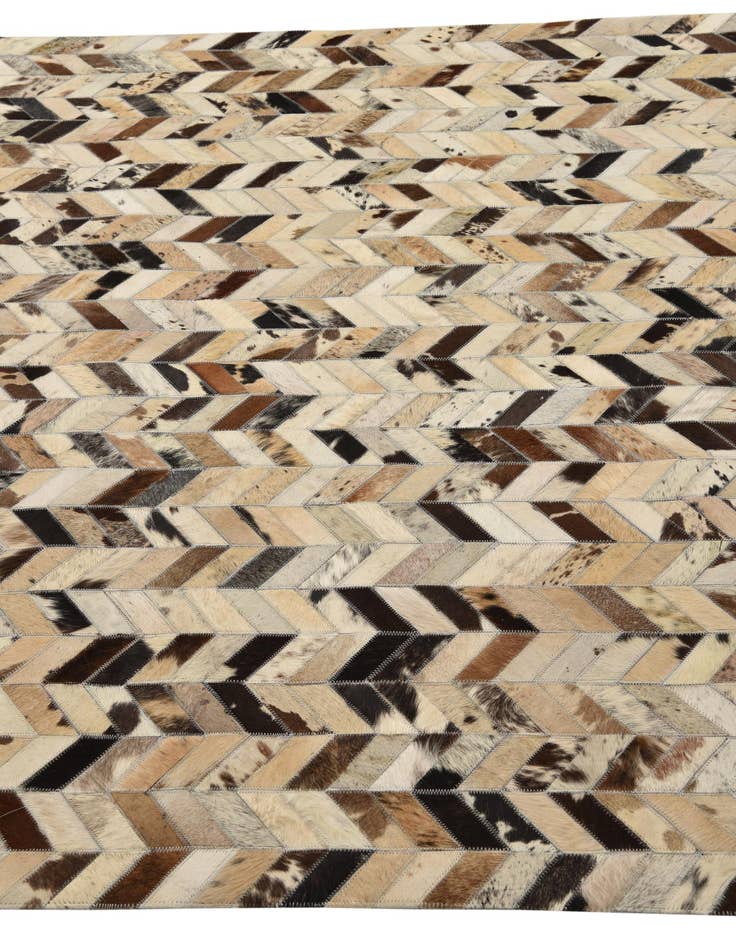 Detail image of 5' 1 x 8' Cowhide Rug