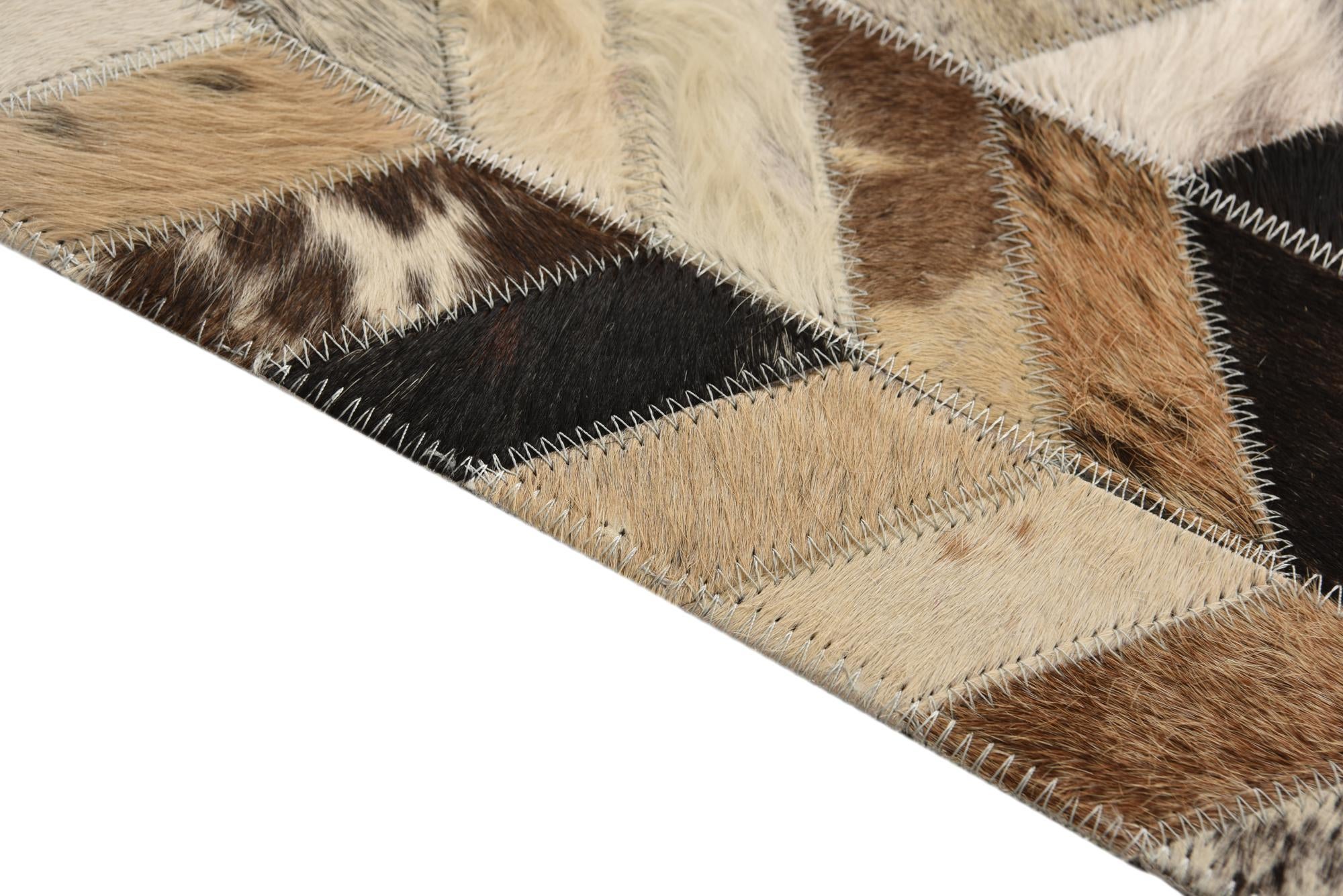 5' 1 x 8' Cowhide Rug